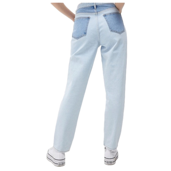 Pacsun Eco Hopper Patch Mom Jeans size 27 - Picture 2 of 11